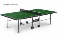 Теннисный стол Start Line Game Indoor GREEN, любительский, для помещений, складной, с сеткой