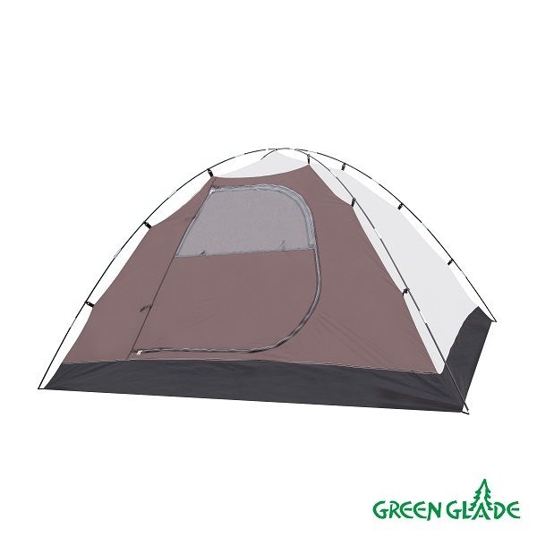 Палатка Green Glade 4-местная Nida 4, с москитной сеткой, тамбуром и вентиляцией