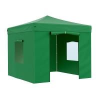 Тент-шатер Helex 4331 3x3х3 м. быстросборный, с водоотталкивающим покрытием, зеленый