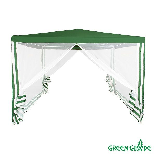 Тент садовый Green Glade 1036 3х3х2,5м полиэстер, от солнца, насекомых, уличный