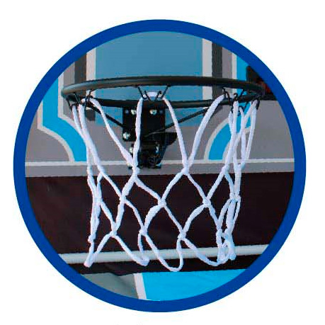 Баскетбол напольный "Double Shootout" 205,70 х 120,60 x 205,70 см