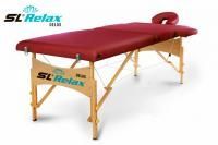 Массажный стол Start Line Relax Delux, складной, с регулировкой высоты, до 250 кг.