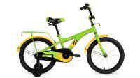 Велосипед FORWARD CROCKY 18 (18" 1 ск.) 2022, зеленый/желтый, IBK22FW18216