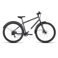 Велосипед 29' Forward SPIKE D AL Серый/Серебристый 2023г