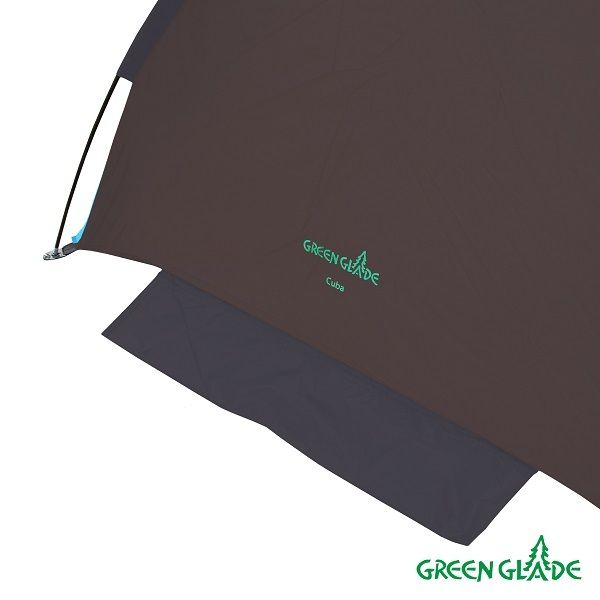 Палатка Green Glade Cuba для отдыха на природе и пляже, защищает от солнца, ветра и дождя