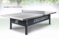 Теннисный стол Start Line City Park Outdoor, антивандальный, всепогодный, с металлической сеткой
