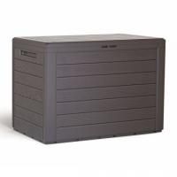 Ящик для хранения Prosperplast Woodebox 190л, венге, пластик