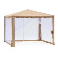 Тент садовый Green Glade 1040 3х3х2,5м полиэстер, защищает от солнца и насекомых, для улицы