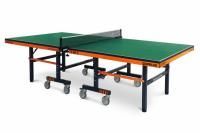 Теннисный стол GAMBLER GTS-6 FIRE GREEN, профессиональный, для помещений, складной