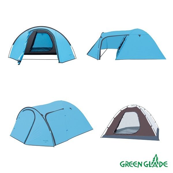 Палатка Green Glade 3- местная Zoro 3 с тамбуром и вентиляцией