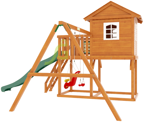 Детская деревянная площадка "IgraGrad Домик 1"