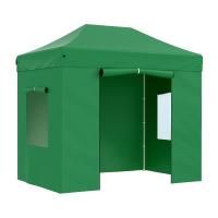 Тент-шатер Helex 4321 3х2х3 м. быстросборный, с водоотталкивающим покрытием,зеленый