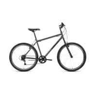 Велосипед 26' Altair MTB HT 26 1.0 7 ск Темно-серый/Черный 2022 г
