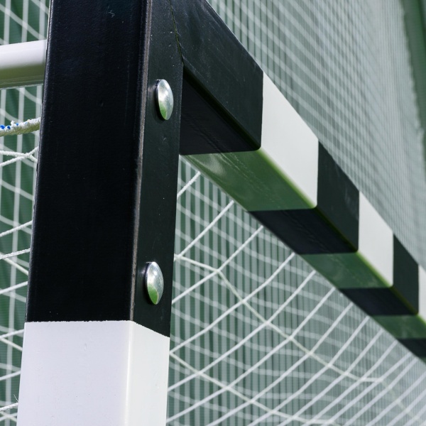 Ворота для мини-футбола и гандбола с разметкой профиль 80х80 мм (без сетки)