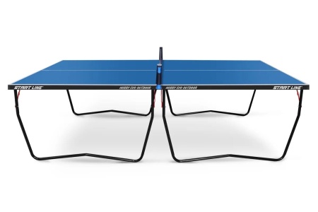 Теннисный стол Start Line Hobby EVO Outdoor 6 BLUE, любительский, складной, для улицы и помещений
