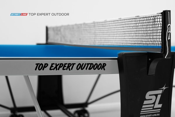 Стол теннисный Top Expert 6 Всепогодный Синий