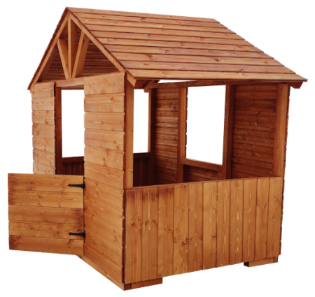 Детский игровой домик из дерева Babygarden Sunplay с окнами, дверями и крышей