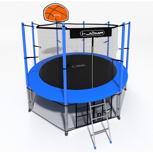 Батут i-Jump Basket 14ft blue