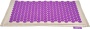 Набор акупунктурный Bradex Нирвана бежевый, лиловые шипы, премиум-серия