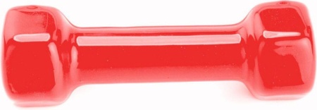 Набор гантелей обрезиненных Bradex SF 0869 по 4 кг, красные, 2 шт.