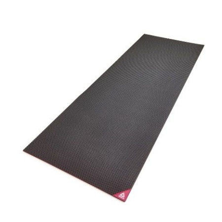 Тренировочный коврик (мат) для фитнеса пористый Reebok, розовый
