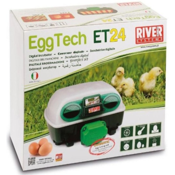 Инкубатор River ET 24 автоматический для яиц