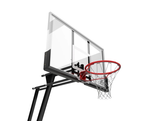 Баскетбольная мобильная стойка DFC STAND54P2 136x80cm поликарбонат
