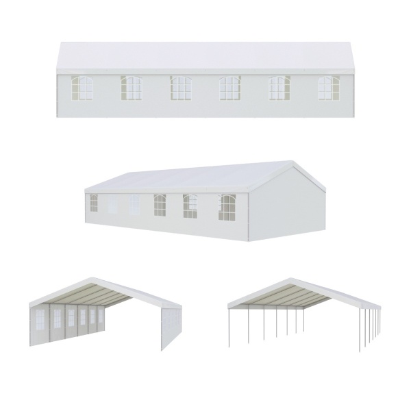 Тент-шатер Green Glade 3020 6х12х3,2м полиэстер 4 коробки