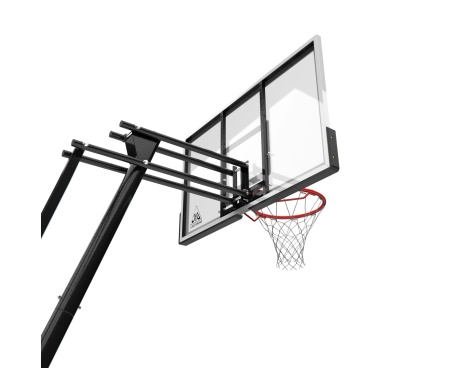 Баскетбольная мобильная стойка DFC STAND54P2 136x80cm поликарбонат
