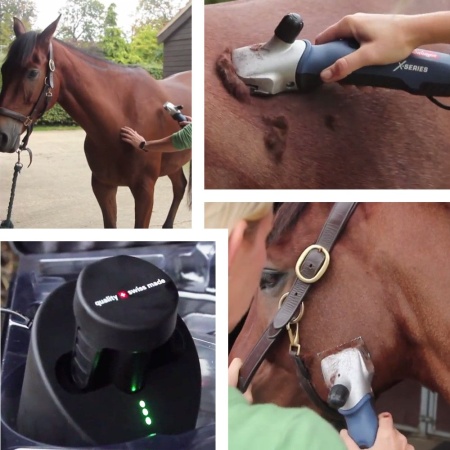 Машинка Heiniger Xplorer для стрижки лошадей и КРС с 2-я аккумуляторами