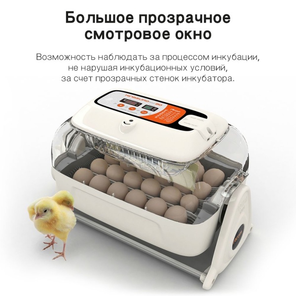 Инкубатор Rcom King Suro 20 MAX автоматический для яиц