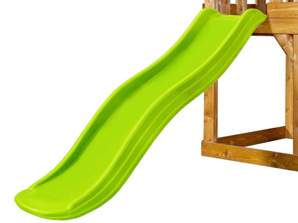 Детская игровая площадка Babygarden Play 1 LG с качелями и светло-зеленой горкой