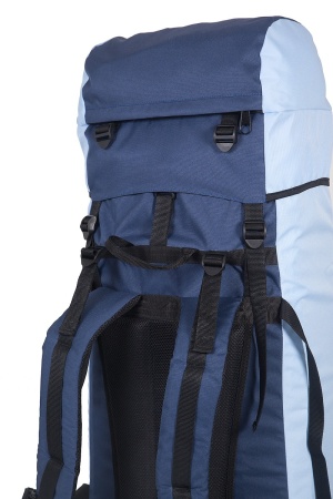 Рюкзак экспедиционный Taif Оптимал 4, 80 л, синий/голубой