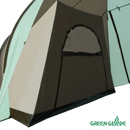 Палатка 6-местная Green Glade Konda 6, с тамбуром, 2-комнатная