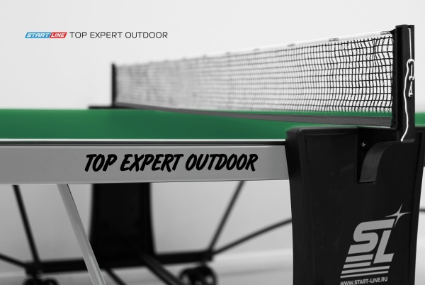 Стол теннисный Start Line Top Expert 6 Всепогодный Зелёный