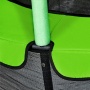 Батут с защитной cеткой "PERFETTO SPORT 5" диаметр 1,4 м зелёный