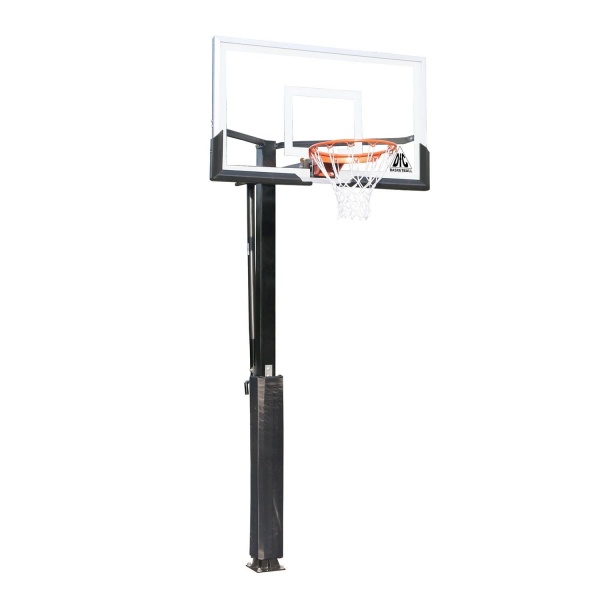 Баскетбольная стационарная стойка DFC ING54U 136х80см