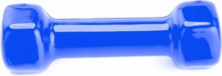 Набор гантелей обрезиненных Bradex SF 0871 по 5 кг, синие, 2 шт.