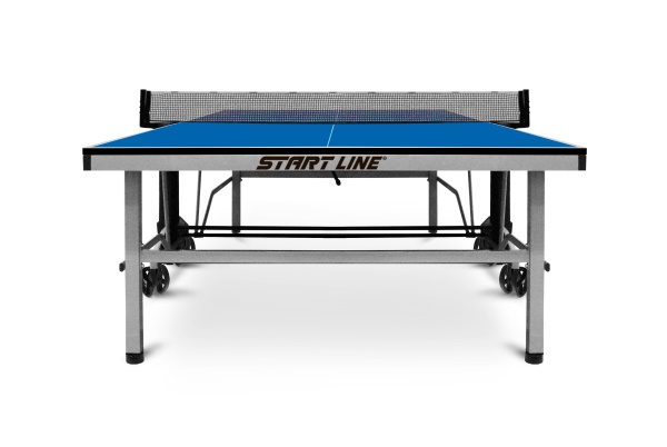 Теннисный стол Start Line VICTORY Indoor Синий, профессиональный, для помещений, складной, с сеткой