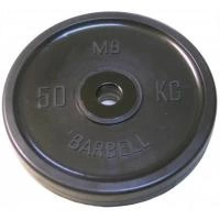 Диск олимпийский "Barbell" d 51 мм чёрный 50,0 кг