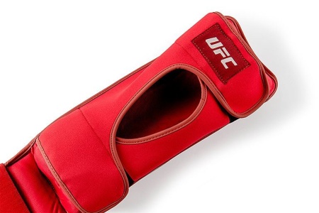 Защита голени UFC Tonal Boxing красные, размер M