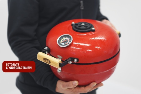 Портативный керамический гриль Start Grill TRAVELLER 30.5 см красный